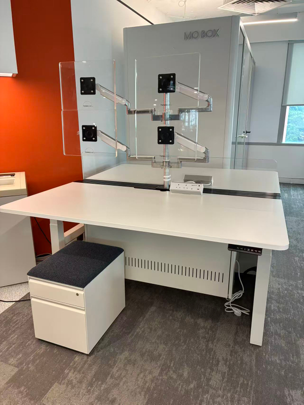Height Adjustable Trading Desk